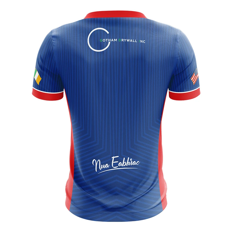 New York Kids' Short Sleeve Training Top Royal 4 New York Kids' Short Sleeve Training Top Royal - Image 2