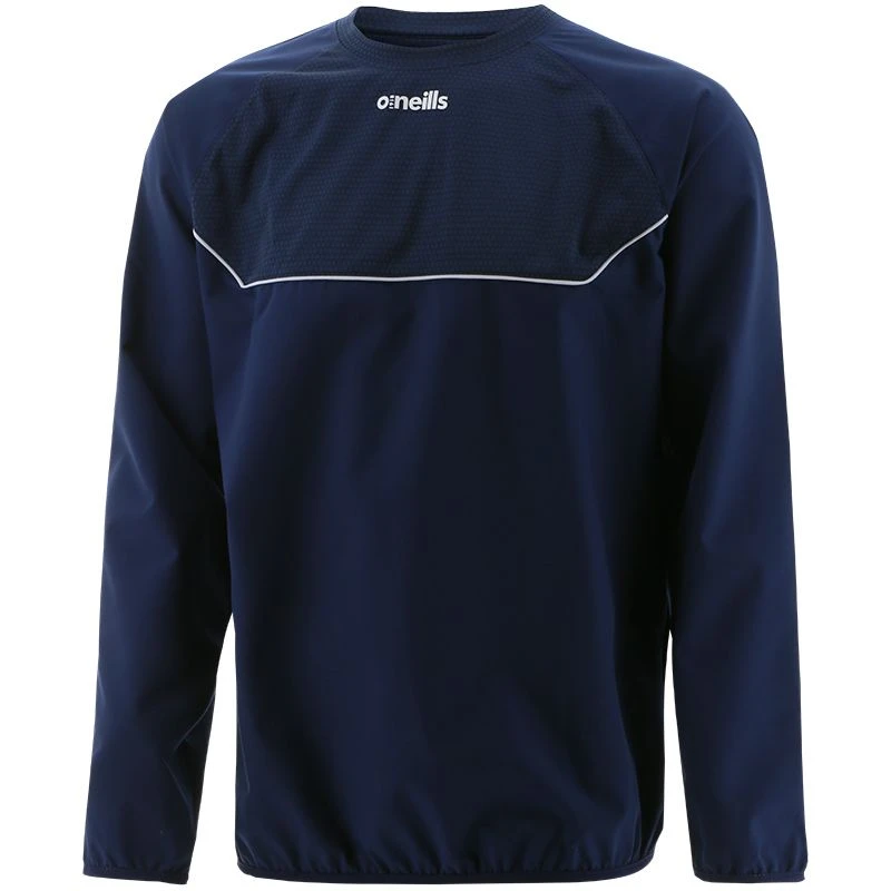 Men's Norwich Woven Windbreaker Marine / Silver 4 Men's Norwich Woven Windbreaker Marine / Silver - Image 2