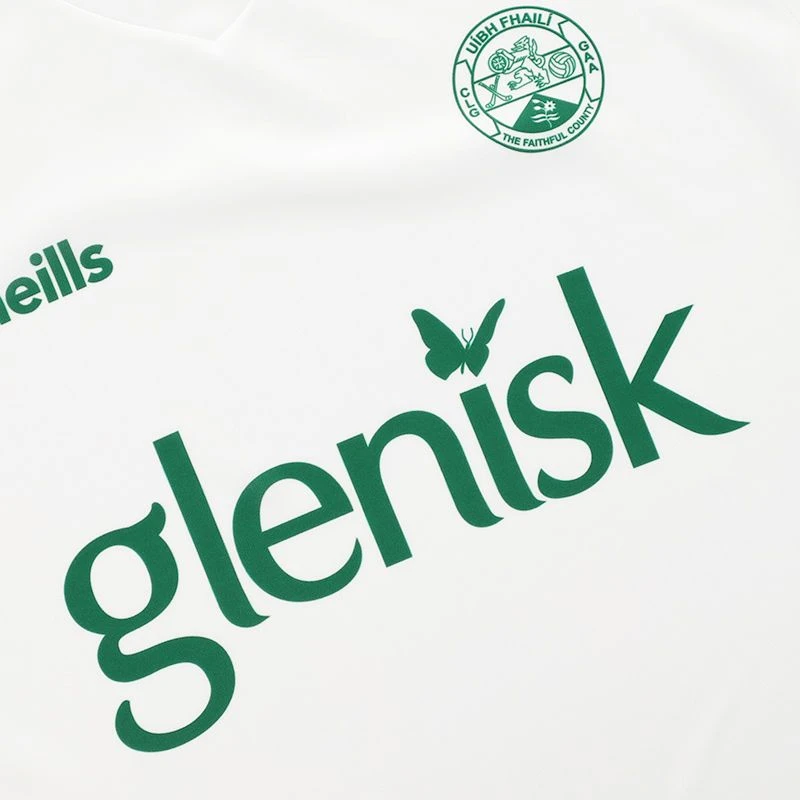 Offaly GAA Hurling Kids' Short Sleeve Training Top White 5 Offaly GAA Hurling Kids' Short Sleeve Training Top White - Image 3