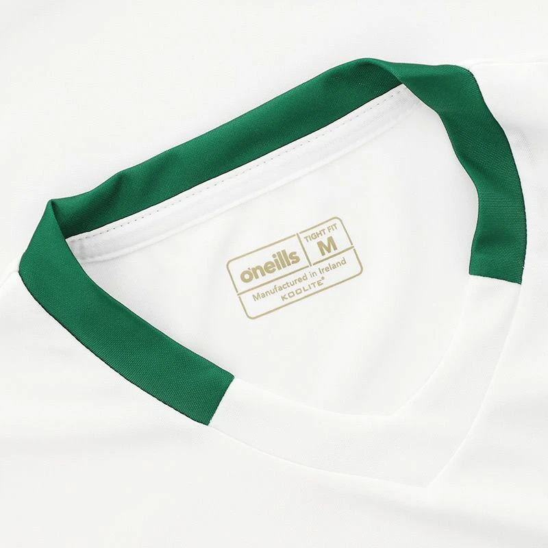 Offaly GAA Hurling Kids' Short Sleeve Training Top White 8 Offaly GAA Hurling Kids' Short Sleeve Training Top White - Image 6