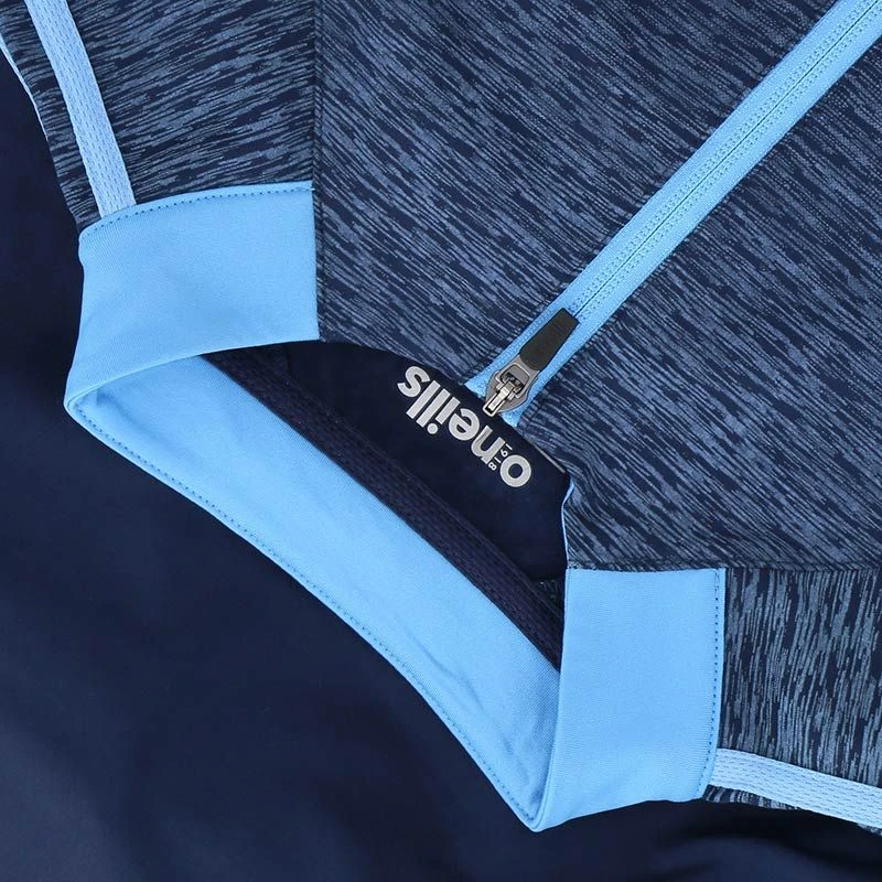 Men's Ohio Brushed Half Zip Top Marine / Sky 5 Men's Ohio Brushed Half Zip Top Marine / Sky - Image 3