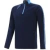 Men's Ohio Hybrid Half Zip Top Marine / Sky -Sport Style Shop ohio 244 hz hybrid top mar sky 2s 1 2