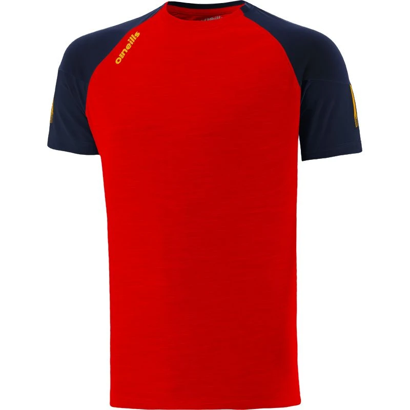 Men's Oslo T-Shirt Red / Marine / Amber 3 Men's Oslo T-Shirt Red / Marine / Amber