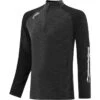 Men's Oslo Brushed Half Zip Top Black / White 2 Men's Oslo Brushed Half Zip Top Black / White -Sport Style Shop oslo 184 2 gen bkwhxx adlt p1 1