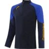 Men's Oslo Brushed Half Zip Top Marine / Royal / Amber -Sport Style Shop oslo 184 2 gen meroam adlt p1