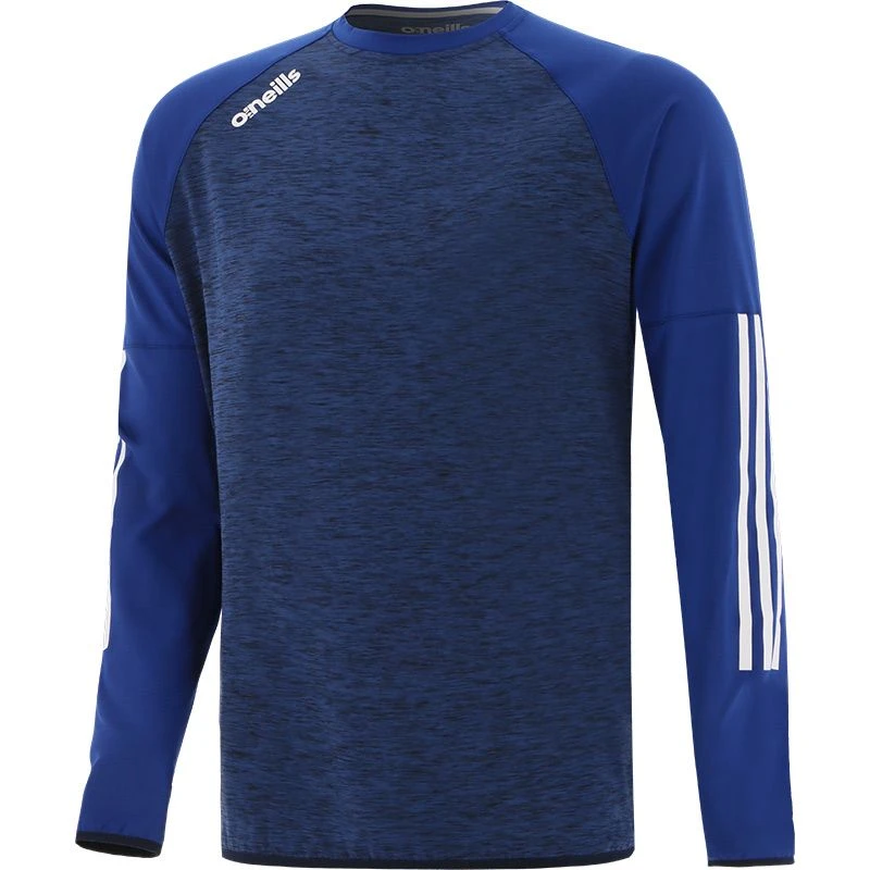 Men's Osprey Brushed Crew Neck Sweatshirt Marine / Royal / White 3 Men's Osprey Brushed Crew Neck Sweatshirt Marine / Royal / White