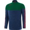 Men's Osprey Brushed Half Zip Top Bottle / Marine / Red -Sport Style Shop osprey 184 hz brush top mel tl mar bott red 3s 1 1
