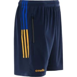 Tipperary GAA Kids' Peak Training Shorts Marine / Royal / Amber -Sport Style Shop peak 049 3 gen meroam adlt p2 3