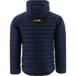 Tipperary GAA Men's Peak Hooded Padded Jacket Marine / Royal / Amber -Sport Style Shop peak 072 3 cla meroam adlt p2 7