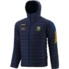 Tipperary GAA Men's Peak Hooded Padded Jacket Marine / Royal / Amber -Sport Style Shop peak 072 3 tip meroam adlt p1 3