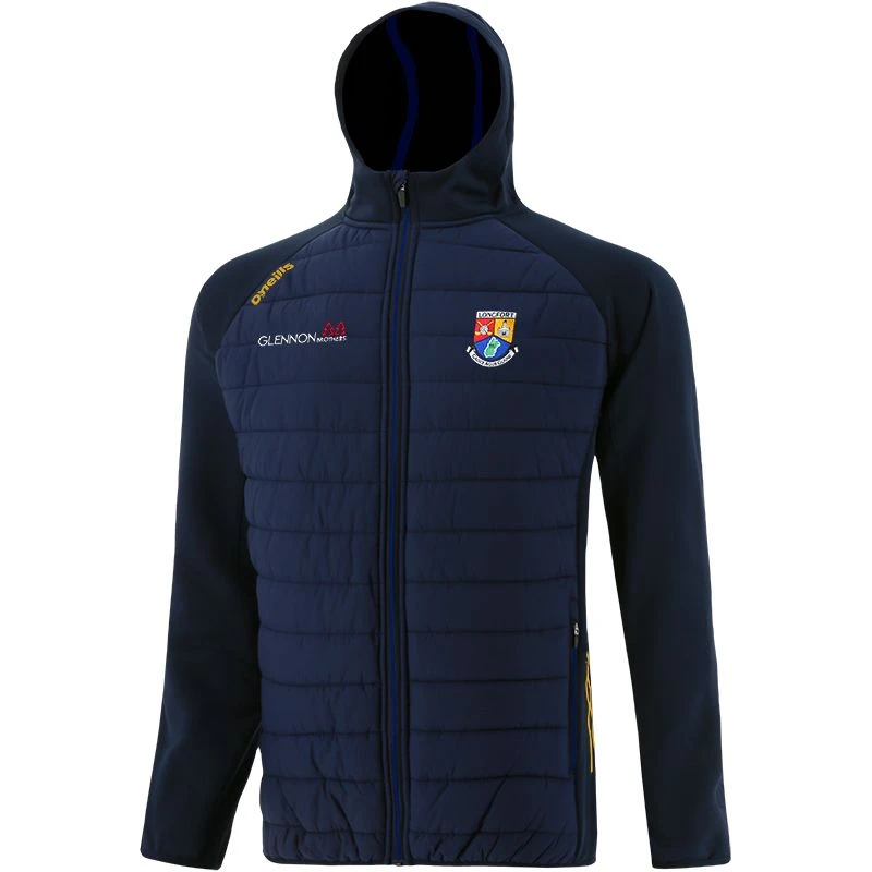 Longford GAA Kids' Peak Padded Jacket Marine / Royal / Amber 3 Longford GAA Kids' Peak Padded Jacket Marine / Royal / Amber