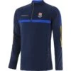 Longford GAA Kids' Peak Brushed Half Zip Top Marine / Royal / Amber -Sport Style Shop peak 184 3 lfd meroam adlt p1