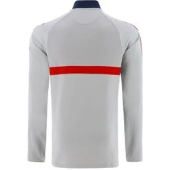 Louth GAA Kids' Peak Hybrid Half Zip Top Silver / Red / Marine -Sport Style Shop peak 244 2 cor svrdme adlt p2 1