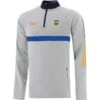 Tipperary GAA Men's Peak Hybrid Half Zip Top Silver / Royal / Amber -Sport Style Shop peak 244 3 tip svroam adlt p1 1 2