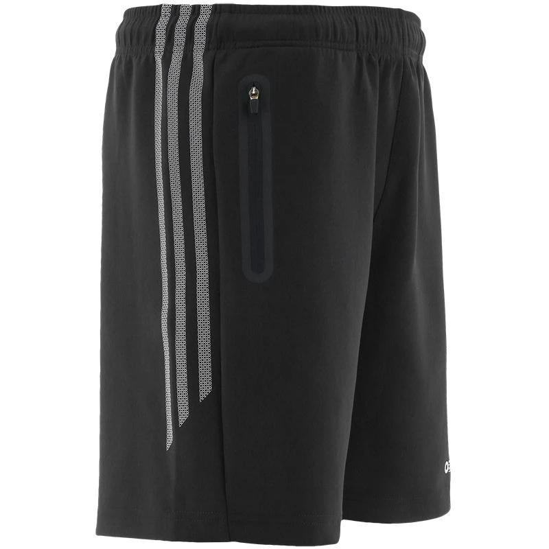 Men's Pioneer Hybrid Leisure Shorts Black / White 4 Men's Pioneer Hybrid Leisure Shorts Black / White - Image 2