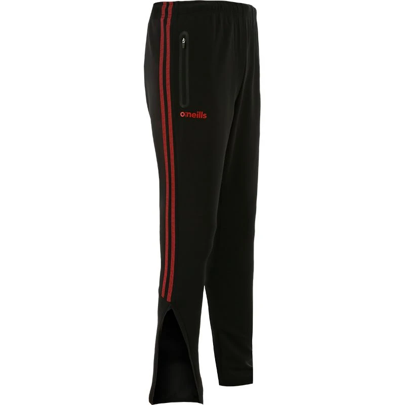 Men's Pioneer 2 Stripe Hybrid Skinny Bottoms Black / Red 3 Men's Pioneer 2 Stripe Hybrid Skinny Bottoms Black / Red