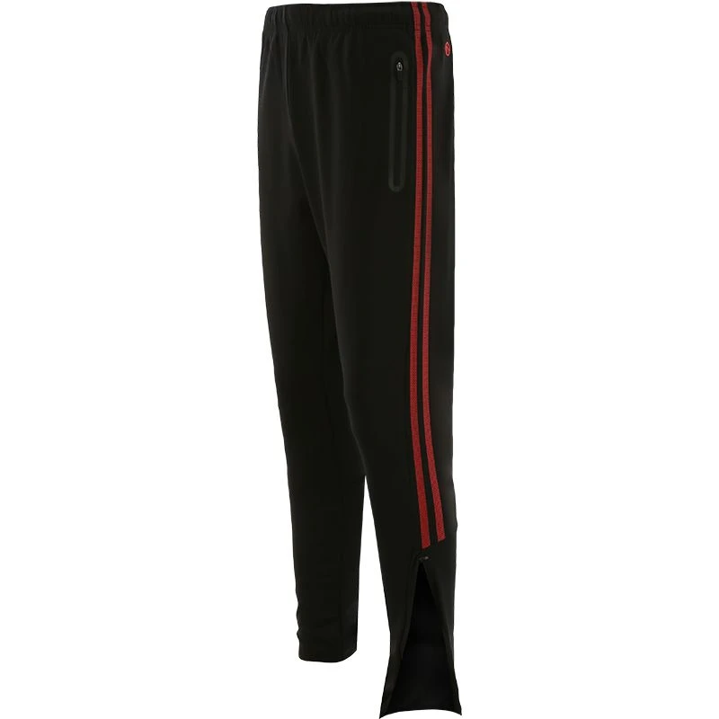 Men's Pioneer 2 Stripe Hybrid Skinny Bottoms Black / Red 4 Men's Pioneer 2 Stripe Hybrid Skinny Bottoms Black / Red - Image 2