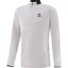 Men's Pluto Half Zip Midlayer Top Silver / Black -Sport Style Shop plut 064 0 gen svbkxx adlt p1 1