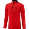 Men's Pluto Half Zip Midlayer Top Red / Black 2 Men's Pluto Half Zip Midlayer Top Red / Black -Sport Style Shop plut 064 3 gen rdbkxx adlt p1 1