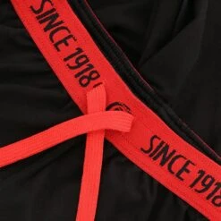 Men's Pluto Brushed Skinny Tracksuit Bottoms Black / Red -Sport Style Shop plut 153 3 gen bkrdxx adlt p7