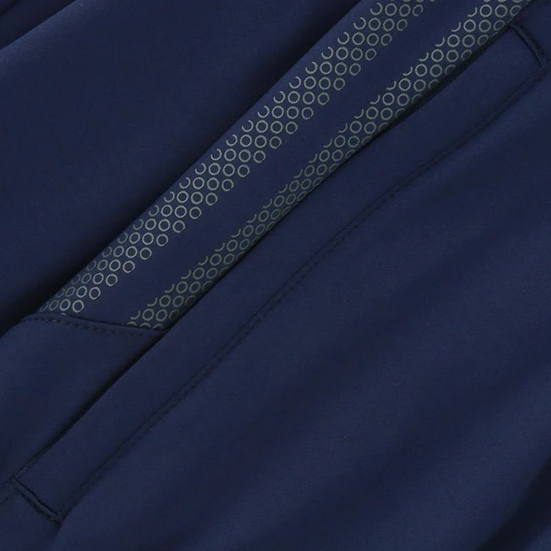 Men's Pluto Brushed Skinny Tracksuit Bottoms Marine / Green 7 Men's Pluto Brushed Skinny Tracksuit Bottoms Marine / Green - Image 5