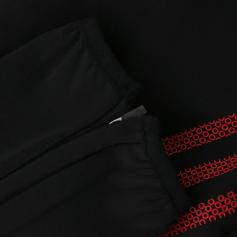 Men's Pluto Hybrid Skinny Tracksuit Bottoms Black / Red 8 Men's Pluto Hybrid Skinny Tracksuit Bottoms Black / Red - Image 6