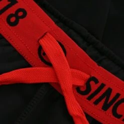 Men's Pluto Hybrid Skinny Tracksuit Bottoms Black / Red 13 Men's Pluto Hybrid Skinny Tracksuit Bottoms Black / Red -Sport Style Shop plut 227 3 gen bkrdxx adlt p8