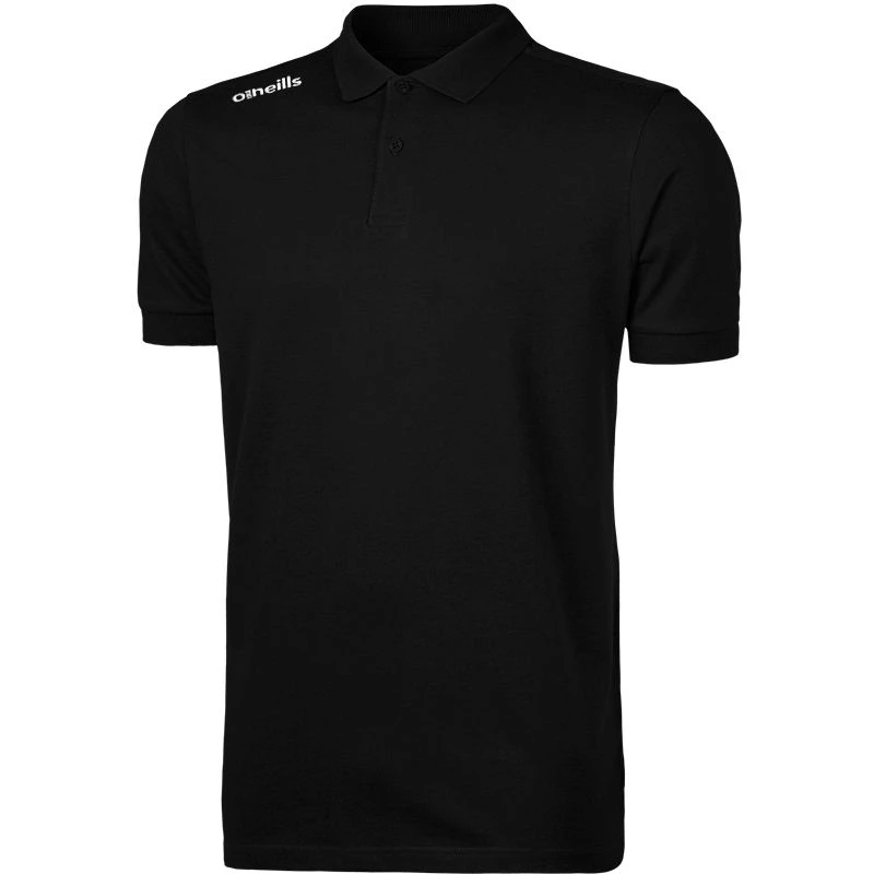 Men's Portugal Cotton Polo Shirt Black 3 Men's Portugal Cotton Polo Shirt Black