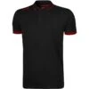 Men's Portugal Cotton Polo Shirt Black / Red 1 Men's Portugal Cotton Polo Shirt Black / Red -Sport Style Shop portugal cotton polo uk blk red 1
