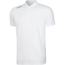 Men's Portugal Cotton Polo Shirt White / Silver