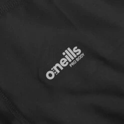 Men's Pro Body III Poly Elastane Baselayer Top Black / Silver 14 Men's Pro Body III Poly Elastane Baselayer Top Black / Silver -Sport Style Shop pro body 076 p elast baselayer top blk slv 6