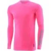 Men's Pro Body III Poly Elastane Baselayer Top Pink / Silver 2 Men's Pro Body III Poly Elastane Baselayer Top Pink / Silver -Sport Style Shop pro body 076 p elast baselayer top pnk slv 1