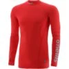 Men's Pro Body III Poly Elastane Baselayer Top Red / Silver 1 Men's Pro Body III Poly Elastane Baselayer Top Red / Silver -Sport Style Shop pro body 076 p elast baselayer top red slv 1