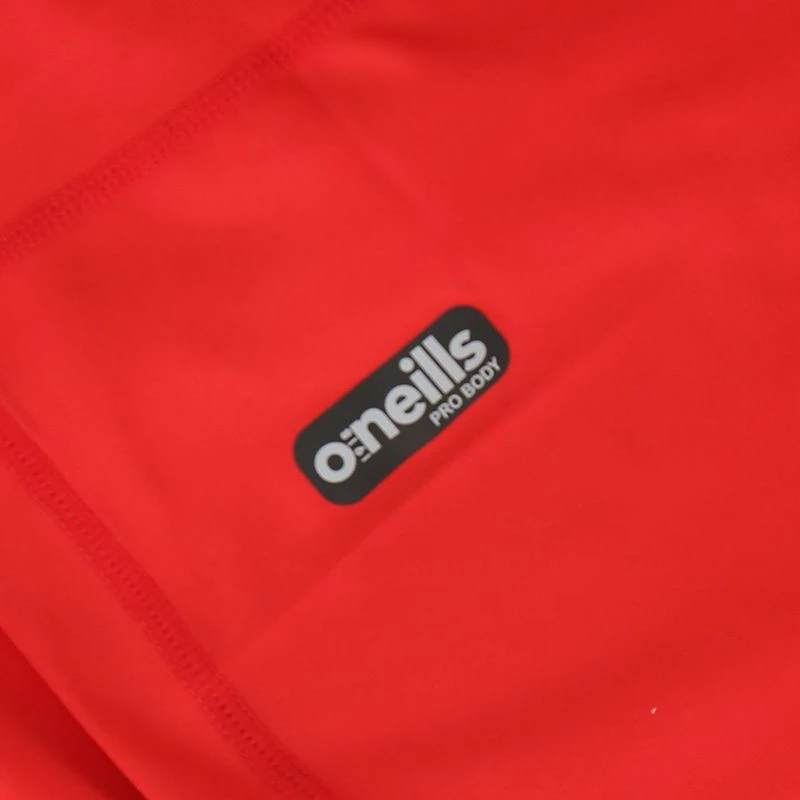 Men's Pro Body III Poly Elastane Baselayer Top Red / Silver 7 Men's Pro Body III Poly Elastane Baselayer Top Red / Silver - Image 5