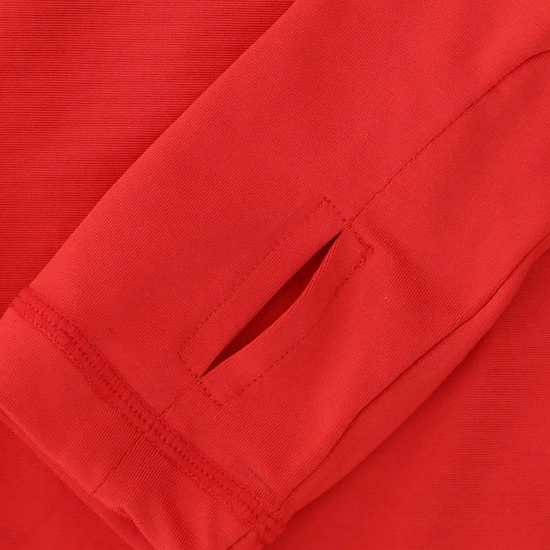 Men's Pro Body III Poly Elastane Baselayer Top Red / Silver 9 Men's Pro Body III Poly Elastane Baselayer Top Red / Silver - Image 7