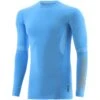 Men's Pro Body III Poly Elastane Baselayer Top Sky / Silver 2 Men's Pro Body III Poly Elastane Baselayer Top Sky / Silver -Sport Style Shop pro body 076 p elast baselayer top sky slv 1