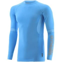 Men's Pro Body III Poly Elastane Baselayer Top Sky / Silver