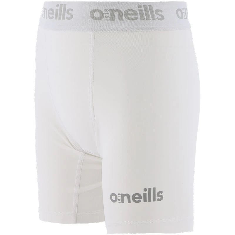 Men's Pro Body III Poly Elastane Shorts White / Silver 3 Men's Pro Body III Poly Elastane Shorts White / Silver