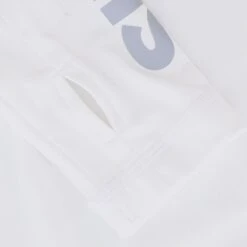 Men's Pro Body III Fleece Lined Poly Elastane Baselayer Top White / Silver -Sport Style Shop pro body iii 077 flc lined base layer wht slv 5