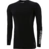 Men's Pro Body III Fleece Lined Poly Elastane Baselayer Top Black / Silver 2 Men's Pro Body III Fleece Lined Poly Elastane Baselayer Top Black / Silver -Sport Style Shop pro body iii 077 flc lined baselayer top blk slv 1