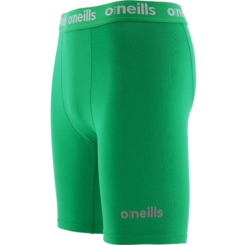 Men's Pro Body III Poly Elastane Shorts Green / Silver 3 Men's Pro Body III Poly Elastane Shorts Green / Silver