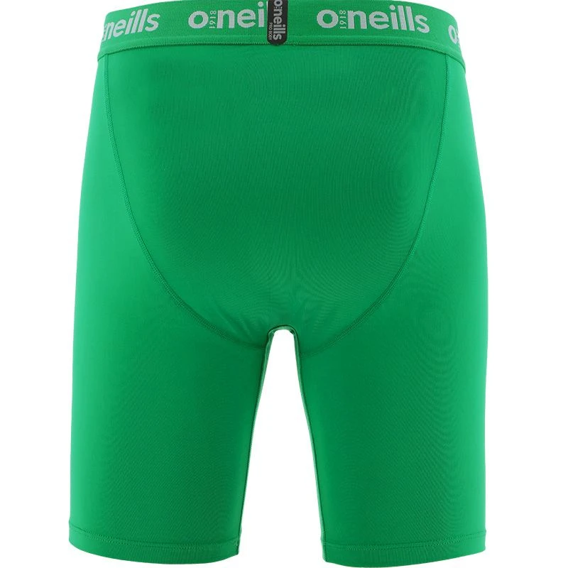 Men's Pro Body III Poly Elastane Shorts Green / Silver 5 Men's Pro Body III Poly Elastane Shorts Green / Silver - Image 3