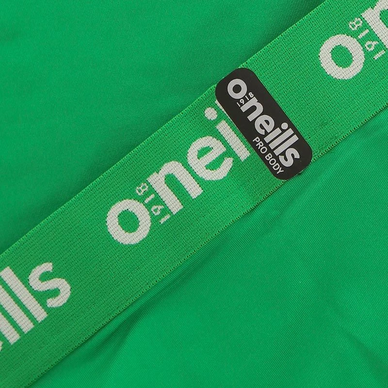 Men's Pro Body III Poly Elastane Shorts Green / Silver 8 Men's Pro Body III Poly Elastane Shorts Green / Silver - Image 6