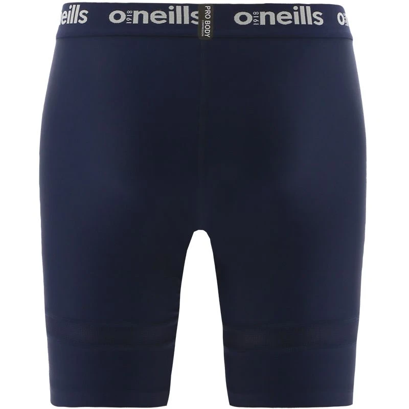 Men's Pro Body Base Layer Compression Shorts Marine / Silver 5 Men's Pro Body Base Layer Compression Shorts Marine / Silver - Image 3