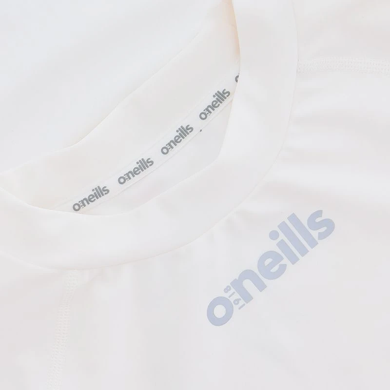 Men's Pro Body Base Layer Compression Long Sleeve Top White / Silver 5 Men's Pro Body Base Layer Compression Long Sleeve Top White / Silver - Image 3