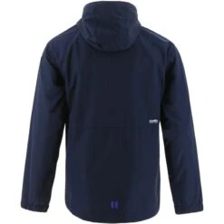 Men's Rio Hooded Rain Jacket Marine / Royal -Sport Style Shop rio 133 hooded woven fz jkt mar mar roy 2
