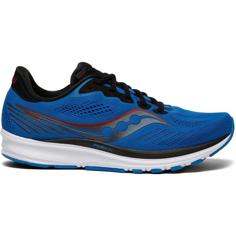 Saucony Men's Ride 14 Running Shoes Royal / Space 3 Saucony Men's Ride 14 Running Shoes Royal / Space