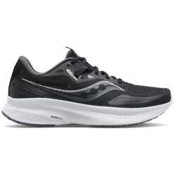 Saucony Men's Guide 15 Runners Black / White -Sport Style Shop s2068405 1