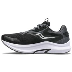 Saucony Men's Axon 2 Running Shoes Black / White