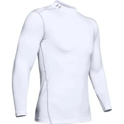 Under Armour Men's UA ColdGear® Armour Compression Mock Baselayer White / Steel 13 Under Armour Men's UA ColdGear® Armour Compression Mock Baselayer White / Steel -Sport Style Shop s7.ps1265648 100 hf